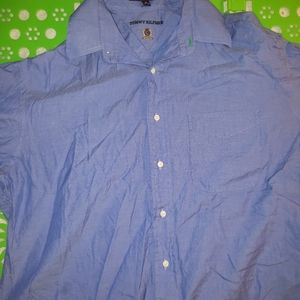 Tommy Hilfiger Blue Button Up